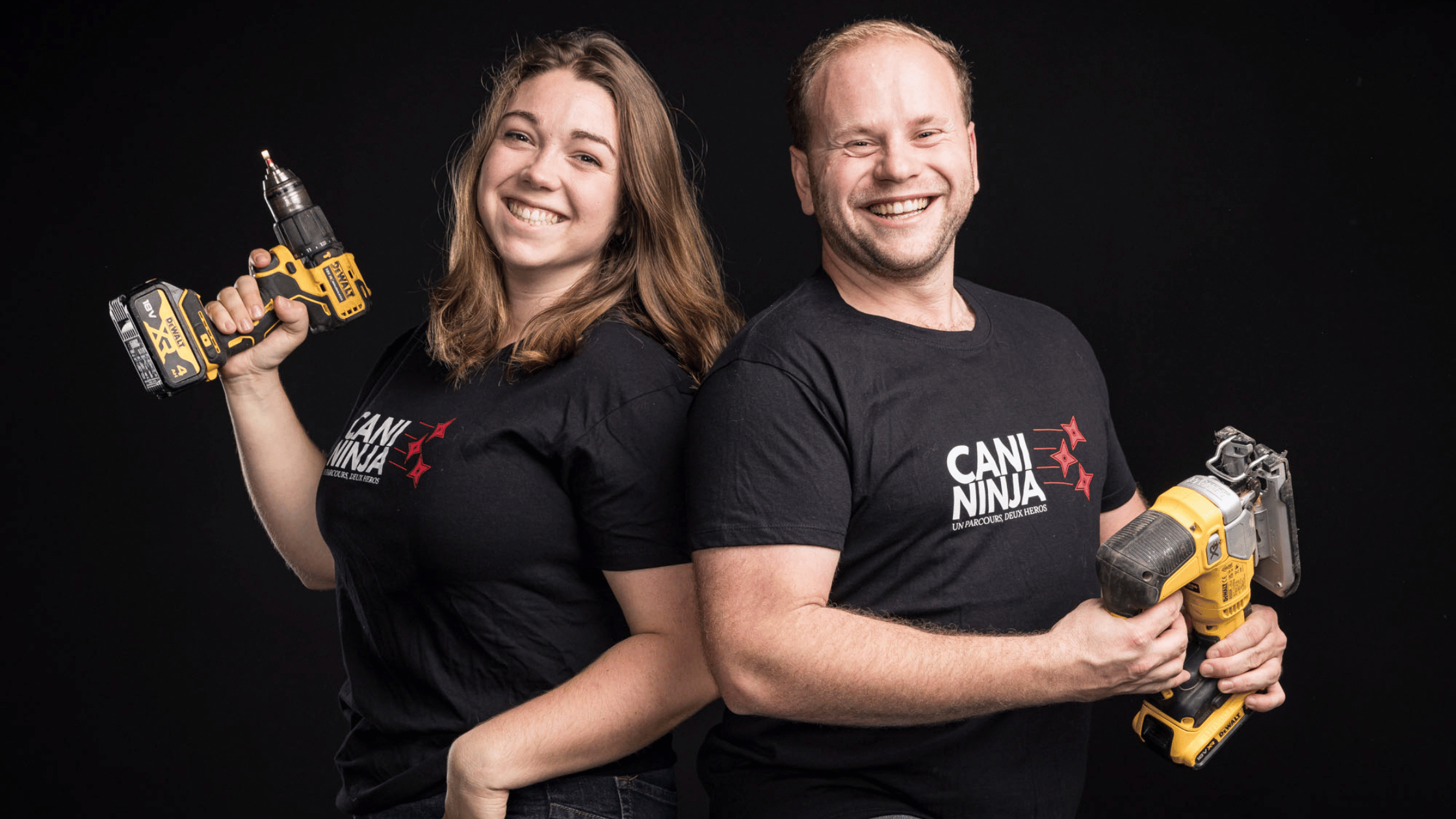 Organisateurs Cani Ninja, course d'obstacles sud ouest